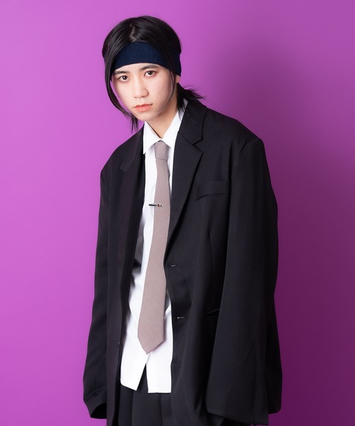 an meets zakka（アンミツザッカ）の「an meets zakka バリエーションメタルネクタイピン（ネクタイピン・メンズ・シルバー系1/シルバー/ブラック×シルバー/ゴールド系1・ONESIZE）」の5枚目の写真