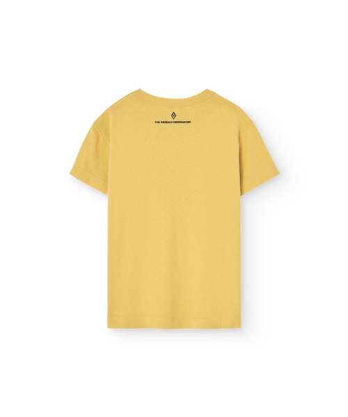 The animals observatory（ジ・アニマルズ・オブザーバトリー）の「The Animals Observatory / デザインプリントTシャツ（Tシャツ/カットソー・キッズ・ライトブルー/ピンク/イエロー/ホワイト系3/ダークブルー・4Y/8Y/6Y/10Y）」の19枚目の写真