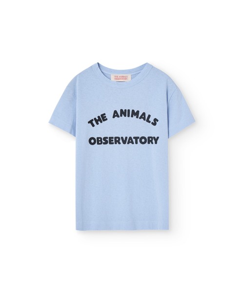 The animals observatory（ジ・アニマルズ・オブザーバトリー）の「The Animals Observatory / デザインプリントTシャツ（Tシャツ/カットソー・キッズ・ライトブルー/ピンク/イエロー/ホワイト系3/ダークブルー・4Y/8Y/6Y/10Y）」の20枚目の写真