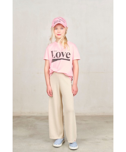 The animals observatory（ジ・アニマルズ・オブザーバトリー）の「The Animals Observatory / デザインプリントTシャツ（Tシャツ/カットソー・キッズ・ライトブルー/ピンク/イエロー/ホワイト系3/ダークブルー・4Y/8Y/6Y/10Y）」の22枚目の写真