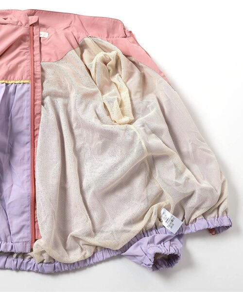 セール】フード収納可能ウィンドブレーカー(ジュニア)（ナイロン