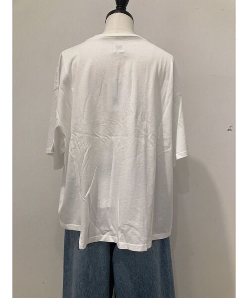 Ungrid(アングリッド)の「リメイクデザインロゴTee(Tシャツ/カットソー・レディース・グリーン/ライトグレー/オフホワイト・FREE)」の10枚目の写真
