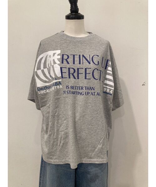 Ungrid(アングリッド)の「リメイクデザインロゴTee(Tシャツ/カットソー・レディース・グリーン/ライトグレー/オフホワイト・FREE)」の12枚目の写真