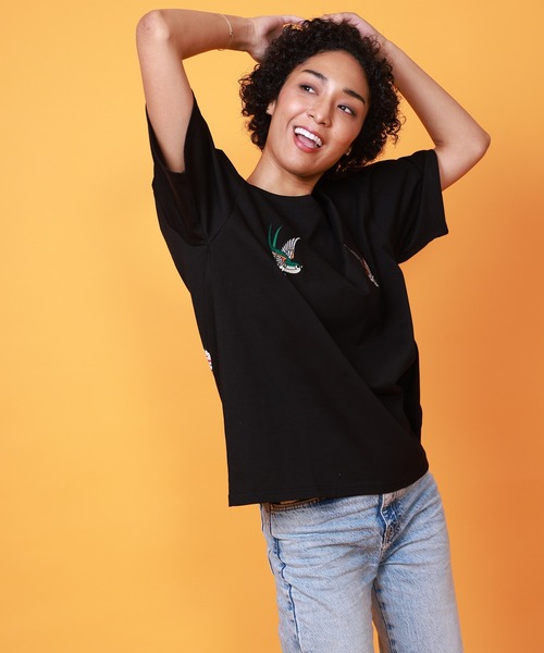 CORPUS SELECT(コーパストーキョー)の「【YOIDORE/酔いどれ】 「歌舞伎と虎」 半袖 Tシャツ(Tシャツ/カットソー・メンズ・ホワイト/ブラック・M/L)」の3枚目の写真