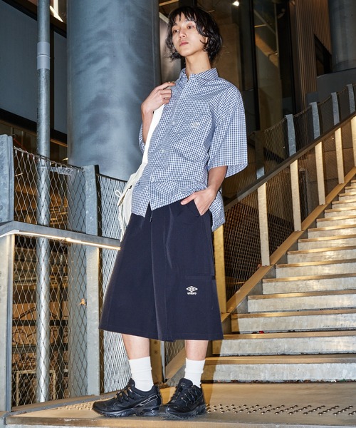 UMBRO（アンブロ）の「UMBRO/アンブロ 別注UMBROナイロンバギーショーツ(限定展開)（その他パンツ・メンズ・ブラック/グレー・MEDIUM/LARGE）」の18枚目の写真