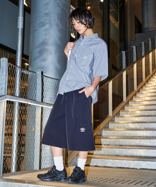 UMBRO（アンブロ）の「UMBRO/アンブロ 別注UMBROナイロンバギーショーツ(限定展開)（その他パンツ・メンズ・ブラック/グレー・MEDIUM/LARGE）」の19枚目の写真