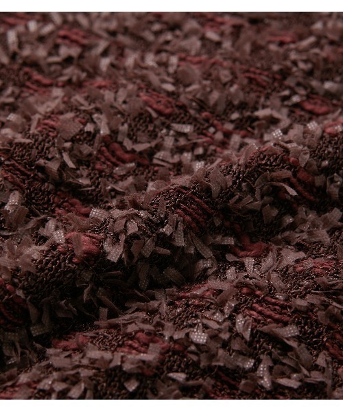 iRENE（アイレネ）の「ツイードニットトップス / Tweed Knit Tops（ニット/セーター・レディース・チャコールグレー/ホワイト/ダークブラウン・36）」の15枚目の写真