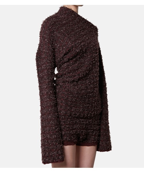 iRENE（アイレネ）の「ツイードニットトップス / Tweed Knit Tops（ニット/セーター・レディース・チャコールグレー/ホワイト/ダークブラウン・36）」の10枚目の写真