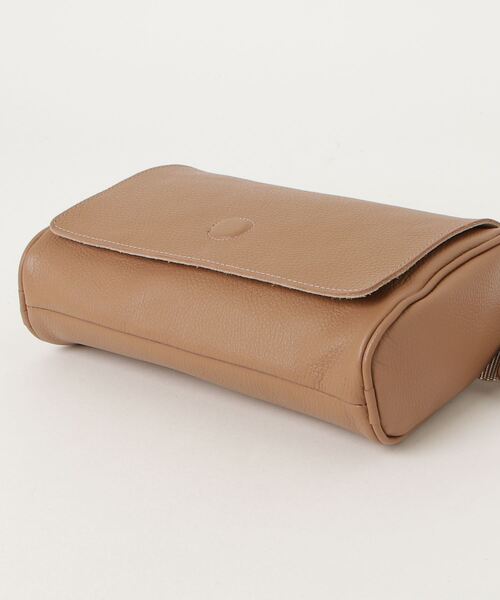 LAURA DI MAGGIO（ローラディマッジオ）の「(LAURA DI MAGGIO)LEATHER BODY BAG（ボディバッグ/ウエストポーチ・レディース・ブラック/ベージュ/ホワイト・ONE SIZE）」の16枚目の写真