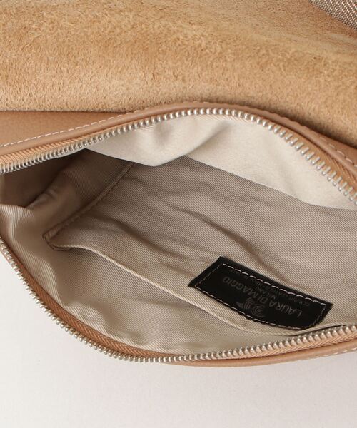 LAURA DI MAGGIO（ローラディマッジオ）の「(LAURA DI MAGGIO)LEATHER BODY BAG（ボディバッグ/ウエストポーチ・レディース・ブラック/ベージュ/ホワイト・ONE SIZE）」の17枚目の写真