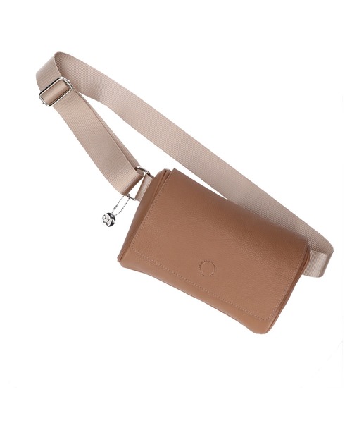 セール】(LAURA DI MAGGIO)LEATHER BODY BAG（ボディバッグ