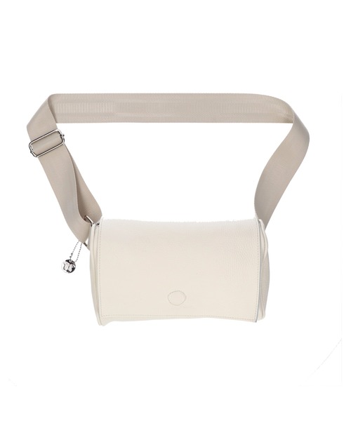 LAURA DI MAGGIO（ローラディマッジオ）の「(LAURA DI MAGGIO)LEATHER BODY BAG（ボディバッグ/ウエストポーチ・レディース・ブラック/ベージュ/ホワイト・ONE SIZE）」の5枚目の写真