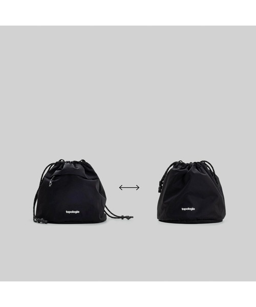 Topologie（トポロジー）の「Reversible Bucket リバーシブルバケット【バッグ単体】（ショルダーバッグ・レディース・モスグリーン/レッド/ブラック/ミント/カーキ/シルバー・ONE SIZE）」の21枚目の写真