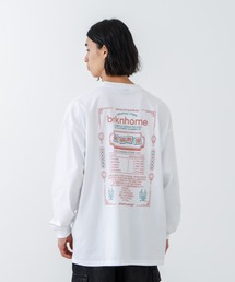 brknhome（ブロークンホーム）の「【BRKNHOME/ブロークンホーム】オーバーサイズ バック プリント ロンT（Tシャツ/カットソー）」