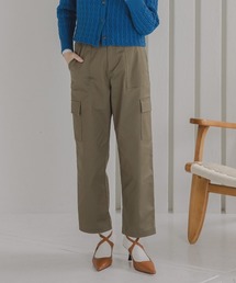 Petitjo | 小さいサイズ　綿混ベイカーテーパードパンツ　低身長さん・小柄女性(その他パンツ)
