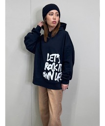 EGOIST | 裾ロゴ裏毛トップ(スウェット)