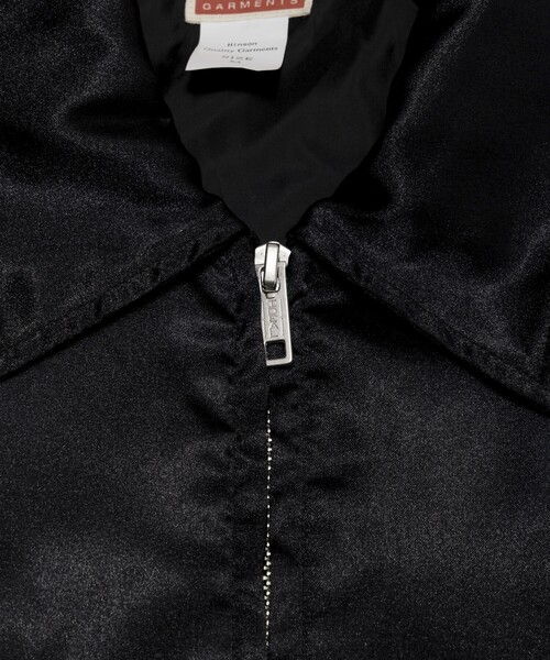 HINSON（ヒンソン）の「HINSON/ヒンソン サテンツイルベトジャン/フェード加工（ブルゾン・メンズ・オリーブ/ブラック/カモフラージュ・LARGE/MEDIUM）」の6枚目の写真