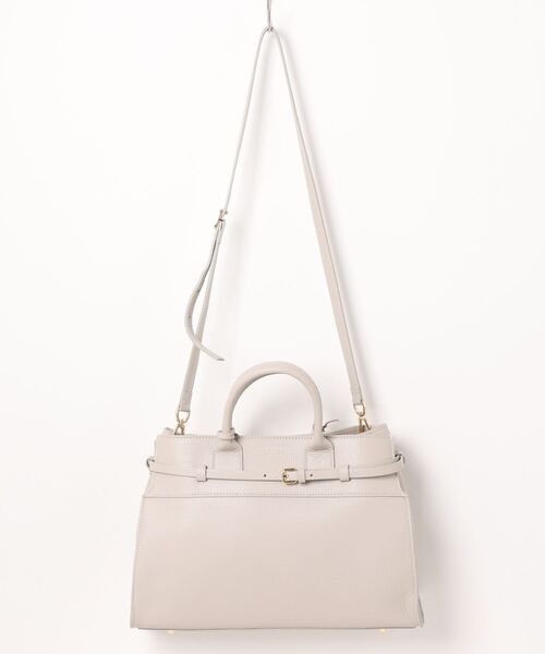 Scrap Book（スクラップブック）の「【CHRISTIAN VILLA】ベルトトートM（トートバッグ・レディース・ベージュ/グレー・FREE）」の14枚目の写真