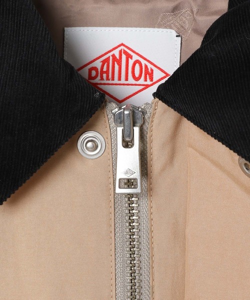 DANTON（ダントン）の「【DANTON(ダントン)】カバーオールジャケット（カバーオール・レディース・ベージュ/カーキ・MEDIUM）」の8枚目の写真