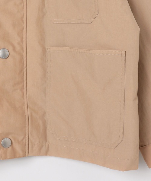 DANTON（ダントン）の「【DANTON(ダントン)】カバーオールジャケット（カバーオール・レディース・ベージュ/カーキ・MEDIUM）」の10枚目の写真