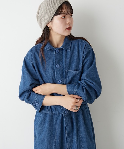 CIAOPANIC TYPY(チャオパニックティピー)の「【UNISEX】アソートオールインワン(サロペット/オーバーオール・レディース・ベージュ/ブルー/ブラック・LARGE/MEDIUM)」の11枚目の写真