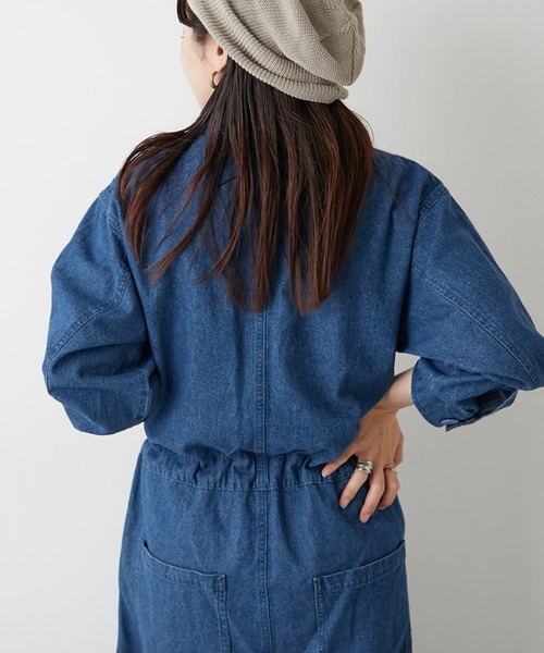 CIAOPANIC TYPY(チャオパニックティピー)の「【UNISEX】アソートオールインワン(サロペット/オーバーオール・レディース・ベージュ/ブルー/ブラック・LARGE/MEDIUM)」の13枚目の写真