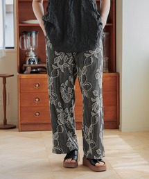 niko and... | ボタニカルジャガードパンツ(その他パンツ)
