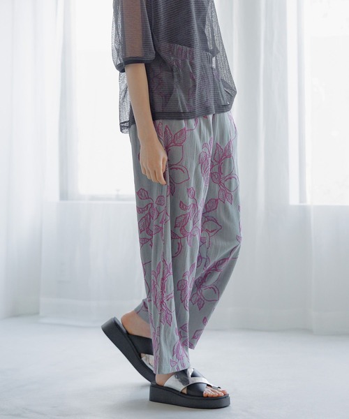 【美品】ドルガバ★ジャガード★ボタニカル★パンツ★おしゃれ★レア za-00144z-v-05.jpg