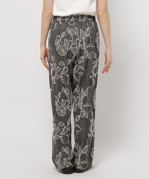セール】ボタニカルジャガードパンツ（その他パンツ）｜niko and