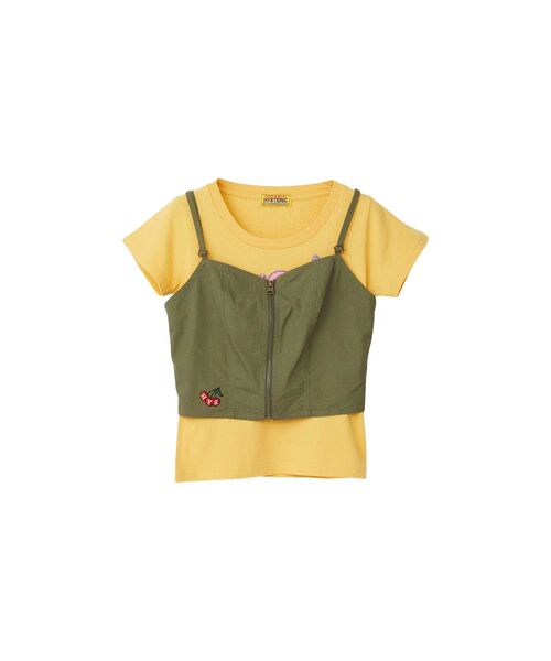 HYSTERIC GLAMOUR(ヒステリックグラマー)の「ミリタリービスチェ(シャツ/ブラウス・レディース・ブラック/カーキ/カーキ系・MEDIUM/SMALL)」の18枚目の写真