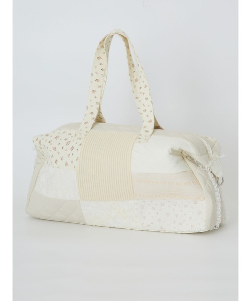 Me roir（ミーロワール）の「パッチワークボストンBAG（ボストンバッグ