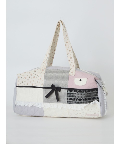 Me roir（ミーロワール）の「パッチワークボストンBAG（ボストンバッグ