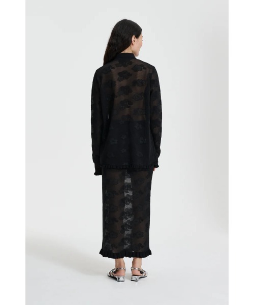 CECILIE BAHNSEN（セシリー バンセン）の「PENCIL MIDI SKIRT（スカート・レディース・ブラック・S/M）」の3枚目の写真