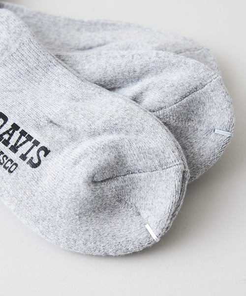 BEN DAVIS（ベンデイビス）の「【BEN DAVIS/ベンデイビス】ロゴプリント 3P ソックス（ソックス/靴下・メンズ・ホワイト/ブラック/グレー・FREE）」の5枚目の写真