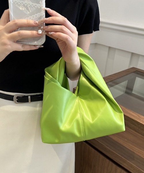 TONE SELECT GOODS(トーンセレクトグッズ)の「urbanfemine./合成皮革ハンドバッグ U7424(ハンドバッグ・レディース・ホワイト/グリーン/ブラック/ブラウン・FREE)」の16枚目の写真