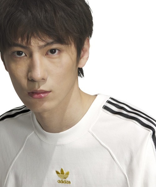 adidas(アディダス)の「adidas Originals SST TEE(アディダスオリジナルス SST Tシャツ)(Tシャツ/カットソー・メンズ・ブラック/ブラック系/ホワイト系・SMALL/MEDIUM/LARGE/X-LARGE/XX-LARGE)」の7枚目の写真