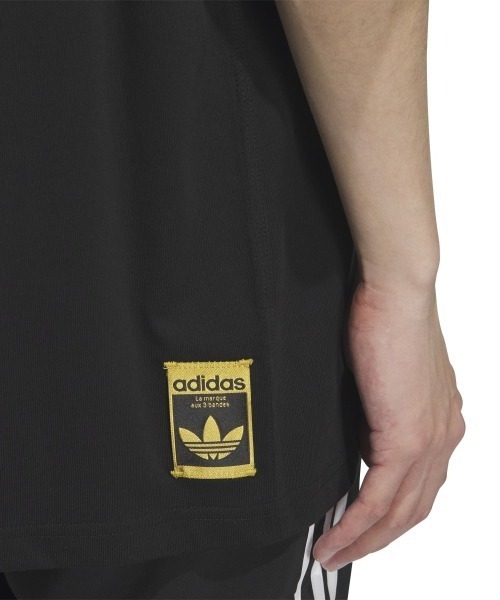 adidas(アディダス)の「adidas Originals SST TEE(アディダスオリジナルス SST Tシャツ)(Tシャツ/カットソー・メンズ・ブラック/ブラック系/ホワイト系・SMALL/MEDIUM/LARGE/X-LARGE/XX-LARGE)」の12枚目の写真