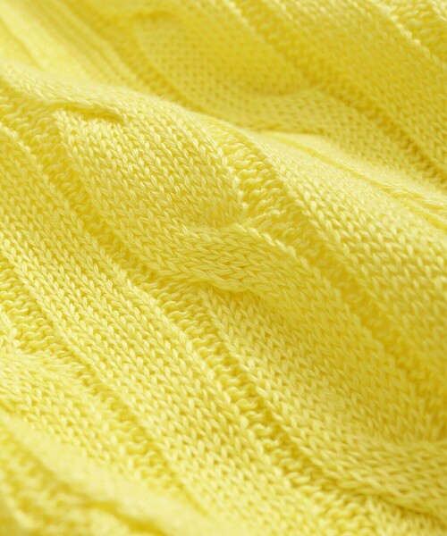 BROOKS BROTHERS（ブルックスブラザーズ）の「リネン　ケーブル　クルーネックセーター（ニット/セーター・メンズ・ネイビー/イエロー/オートミール/パープル・LARGE/MEDIUM/SMALL/X-LARGE）」の17枚目の写真