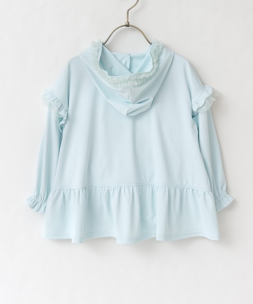 専用！新品未使用！Patouオーガニックコットン&ファイユフリルヘムパーカー 専用！新品未使用！Patouオーガニックコットン&ファイユフリルヘム