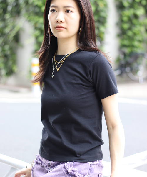JOINT WORKS(ジョイントワークス)の「【HANES / ヘインズ】BEEFY T-SHIRTS 1P(Tシャツ/カットソー・レディース・ブラック/ホワイト・FREE)」の1枚目の写真