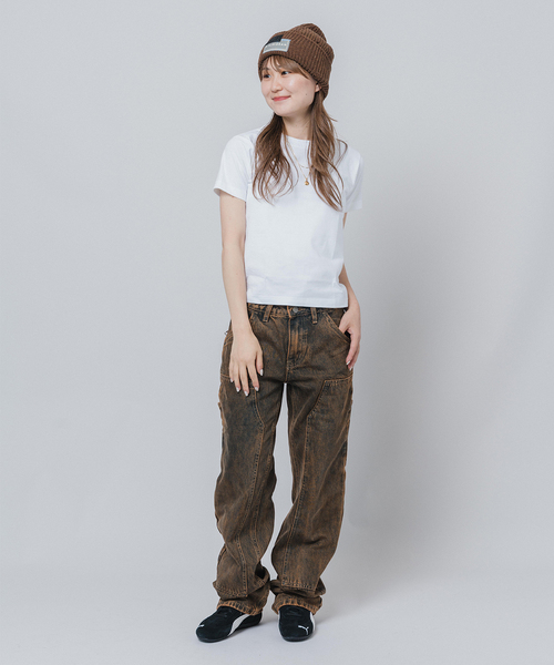 JOINT WORKS(ジョイントワークス)の「【HANES / ヘインズ】BEEFY T-SHIRTS 1P(Tシャツ/カットソー・レディース・ブラック/ホワイト・FREE)」の6枚目の写真