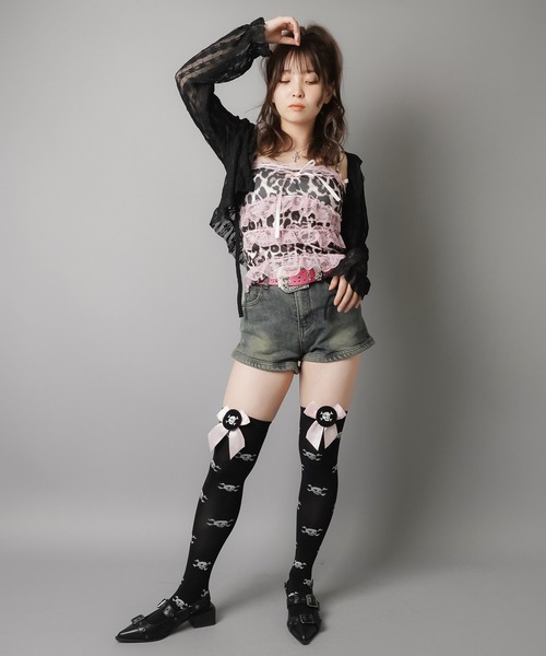 SPINNS(スピンズ)の「レースフリルボレロカーディガン(カーディガン/ボレロ・レディース・ブラック/オフホワイト/アイボリー・ONESIZE)」の20枚目の写真