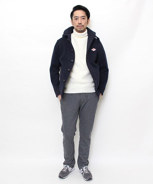 DANTON（ダントン）の「【DANTON×CIAOPANICTYPY】ウールモッサフードコート（ピーコート・メンズ・ネイビー・SMALL/MEDIUM/LARGE）」の13枚目の写真