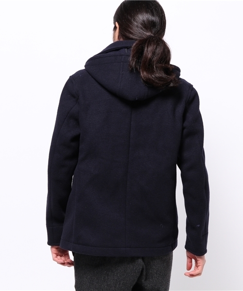 DANTON（ダントン）の「【DANTON×CIAOPANICTYPY】ウールモッサフードコート（ピーコート・メンズ・ネイビー・SMALL/MEDIUM/LARGE）」の3枚目の写真