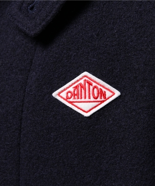 DANTON（ダントン）の「【DANTON×CIAOPANICTYPY】ウールモッサフードコート（ピーコート・メンズ・ネイビー・SMALL/MEDIUM/LARGE）」の7枚目の写真