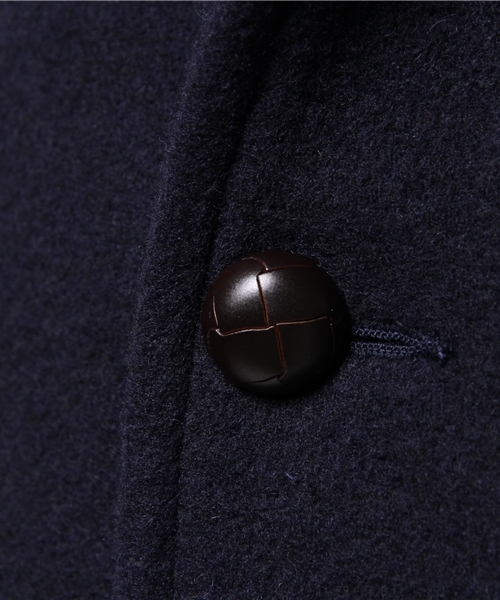 DANTON（ダントン）の「【DANTON×CIAOPANICTYPY】ウールモッサフードコート（ピーコート・メンズ・ネイビー・SMALL/MEDIUM/LARGE）」の9枚目の写真