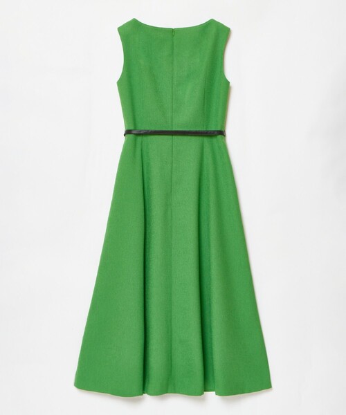 allureville（アルアバイル）の「リネンライクオックスノースリワンピース（ワンピース・レディース・グリーン/ブルー/ベージュ/ネイビー・1/2）」の10枚目の写真
