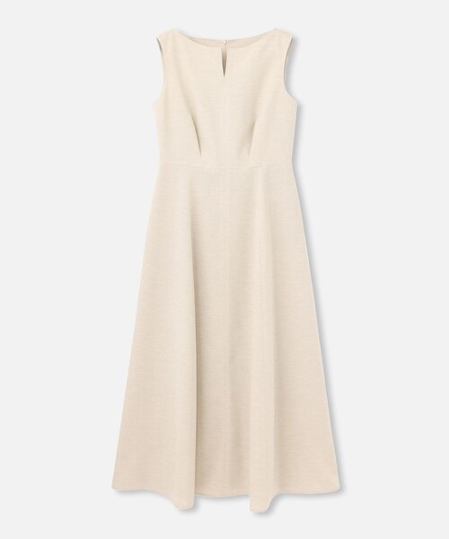 allureville（アルアバイル）の「リネンライクオックスノースリワンピース（ワンピース・レディース・グリーン/ブルー/ベージュ/ネイビー・1/2）」の18枚目の写真