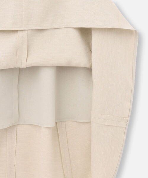 allureville（アルアバイル）の「リネンライクオックスノースリワンピース（ワンピース・レディース・グリーン/ブルー/ベージュ/ネイビー・1/2）」の19枚目の写真