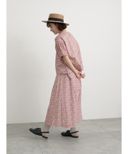 ツハルバイサマンサモスモス コードエンブロイダリー 裾スカラップ